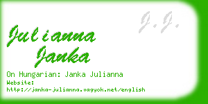 julianna janka business card
